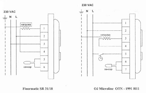Терморегулятор Occ2 1991 Инструкция